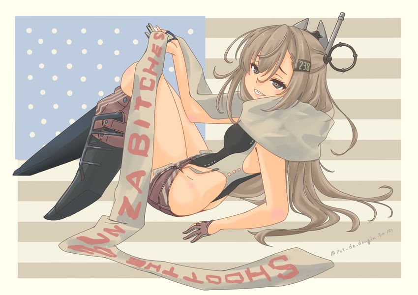 wahoo and wahoo kai (kantai collection) drawn by pot-de
