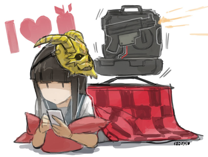 hatsuyuki (kantai collection and 2 more) drawn by ergot
