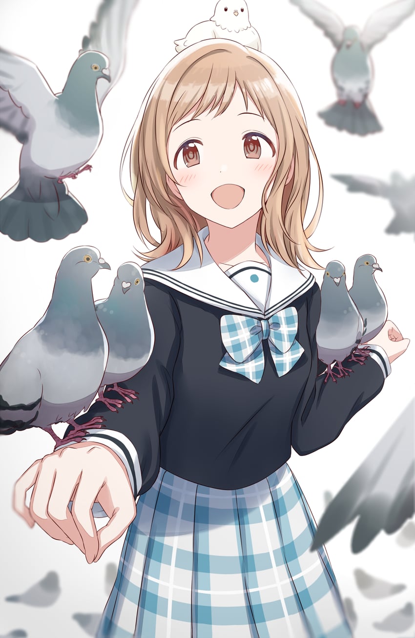 sakuragi mano (idolmaster and 1 more) drawn by dani-ikapi