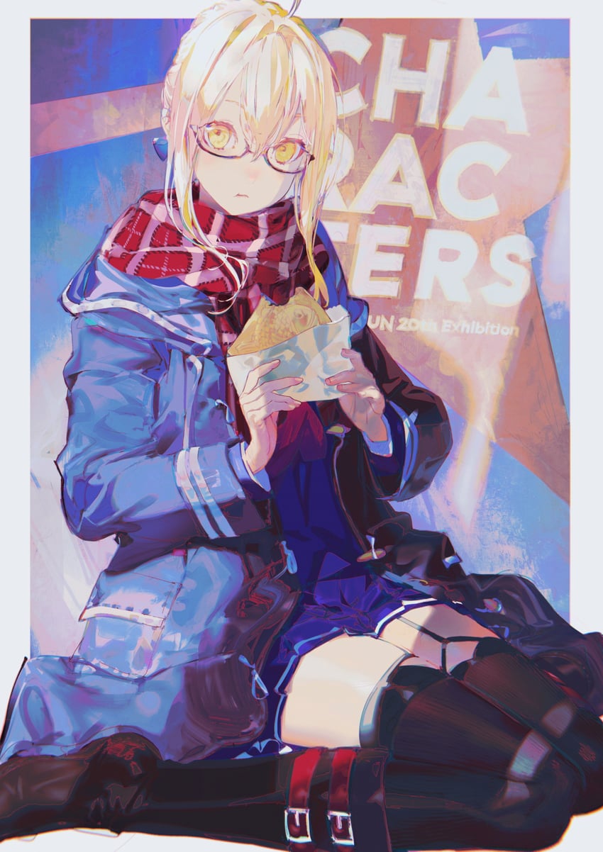 artoria pendragon and mysterious heroine x alter (fate and 1 more) drawn by taiki_(luster)