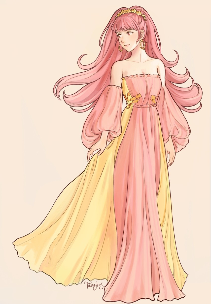 hilda valentine goneril (fire emblem and 2 more) drawn by tamafry