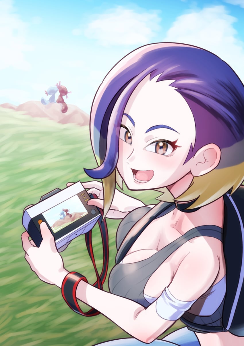 wooper, perrin, and paldean wooper (pokemon and 1 more) drawn by fumirumochigashin