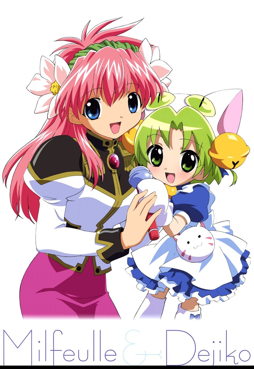 dejiko and milfeulle sakuraba (di gi charat and 3 more)