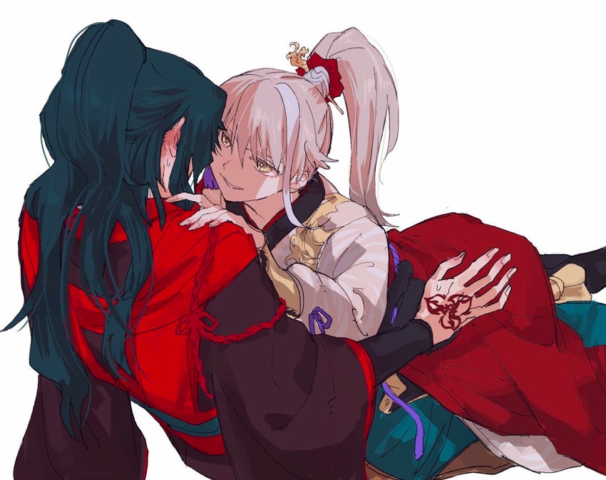 archer and zheng chenggong (fate and 1 more) drawn by okonomigrill