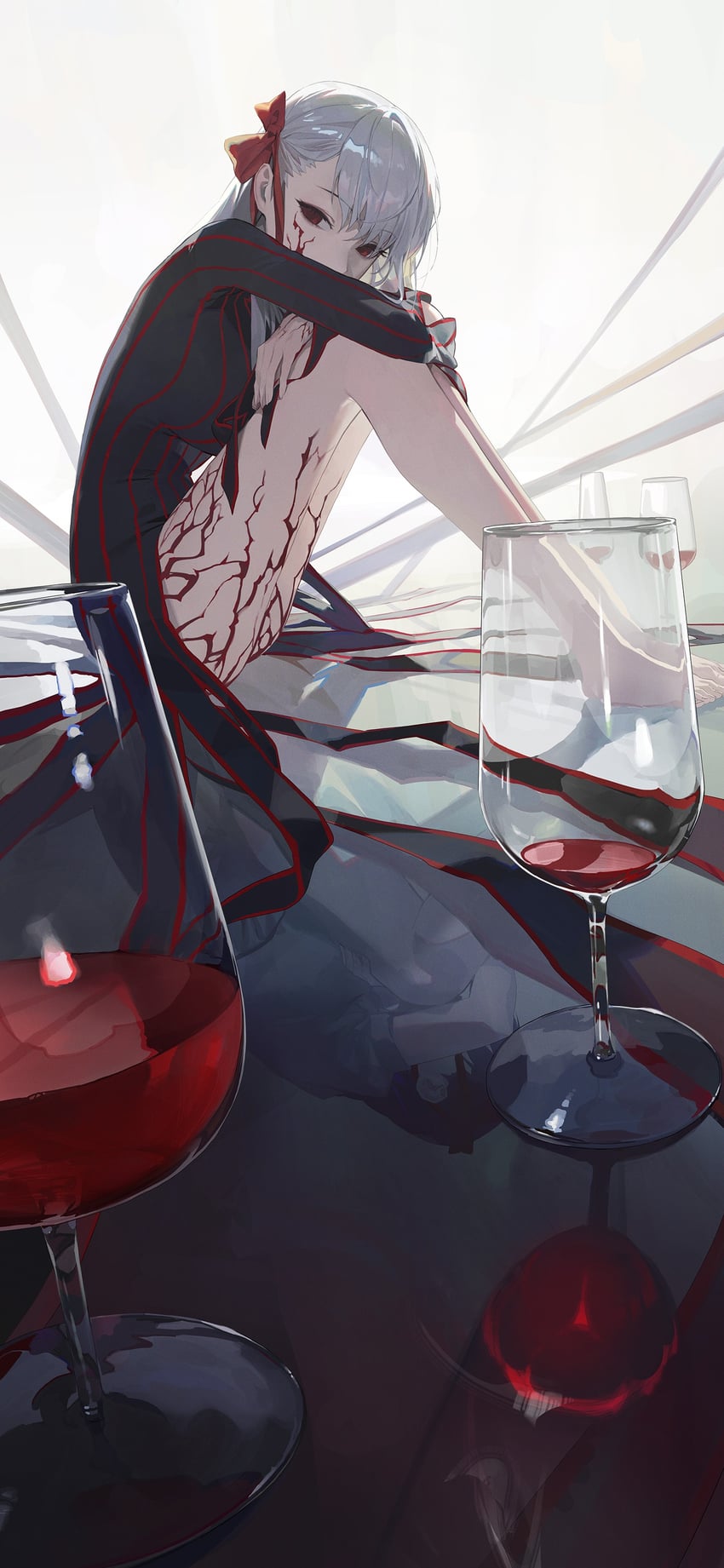 matou sakura and dark sakura (fate and 2 more) drawn by modare