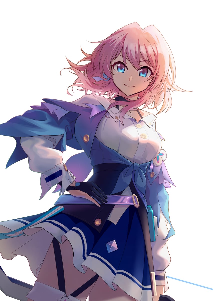 march 7th (honkai and 1 more) drawn by mmmx_(fittails)