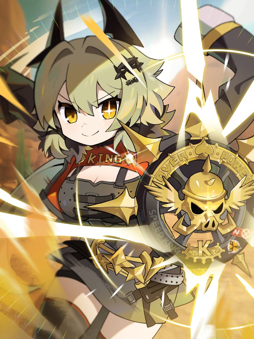 caesar king (zenless zone zero) drawn by morizo_(morizoshop)