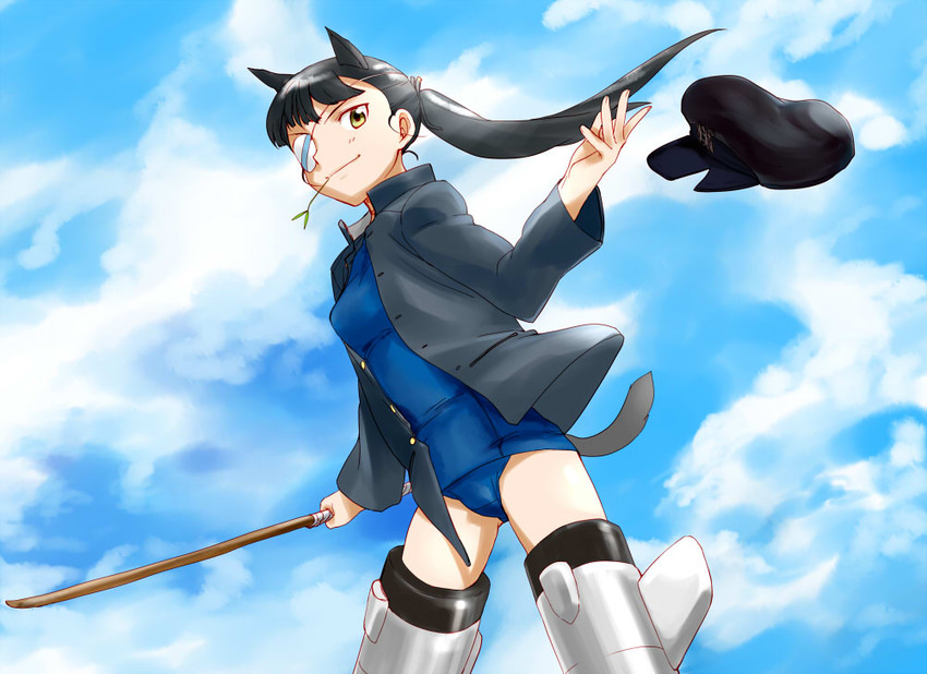 sakamoto mio (world witches series and 1 more) drawn by aoba_(smartbeat)