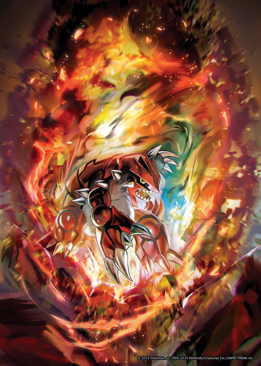 groudon (pokemon and 1 more) drawn by tokiya