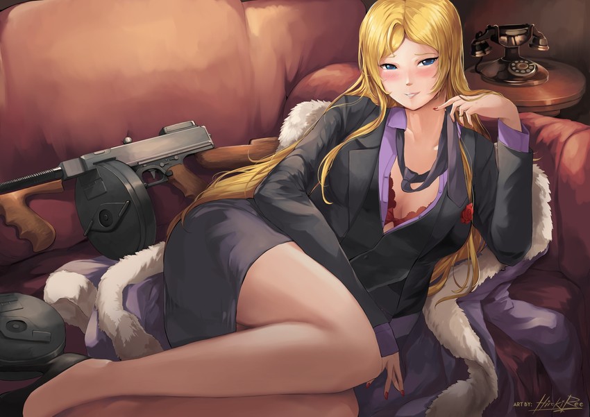 shinomiya karen (idolmaster and 1 more) drawn by hiroki_ree