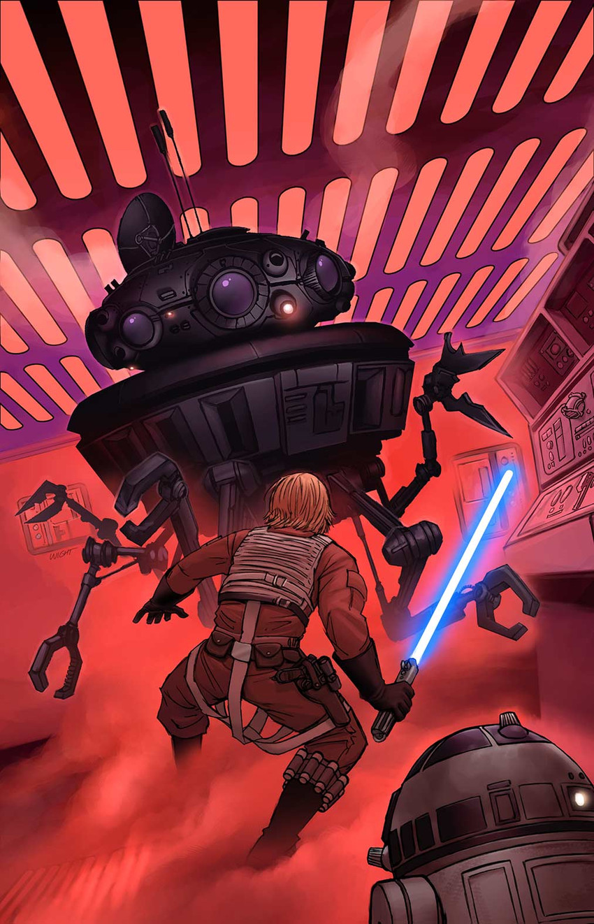 luke skywalker, r2-d2, and rebel pilot (star wars) drawn by joe_wight