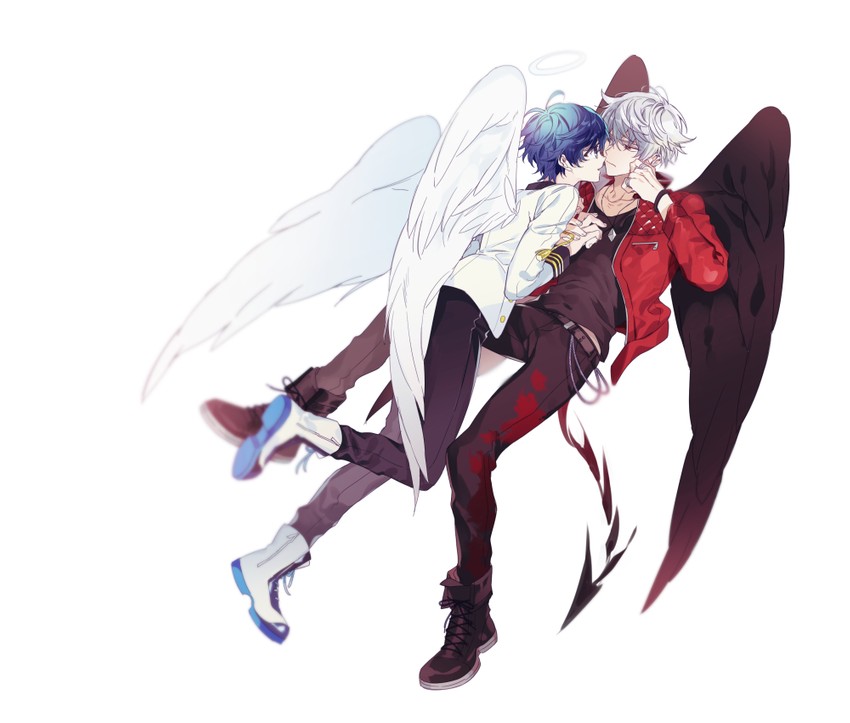 nanahoshi ren and asahi nayuta (from argonavis) drawn by 175x172nyrn