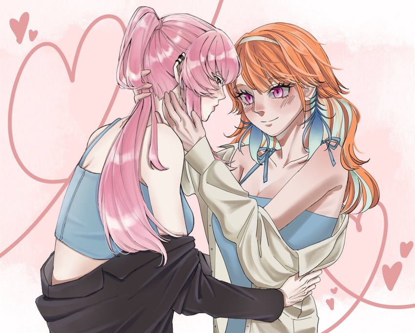 mori calliope and takanashi kiara (hololive and 1 more) drawn by sein_025