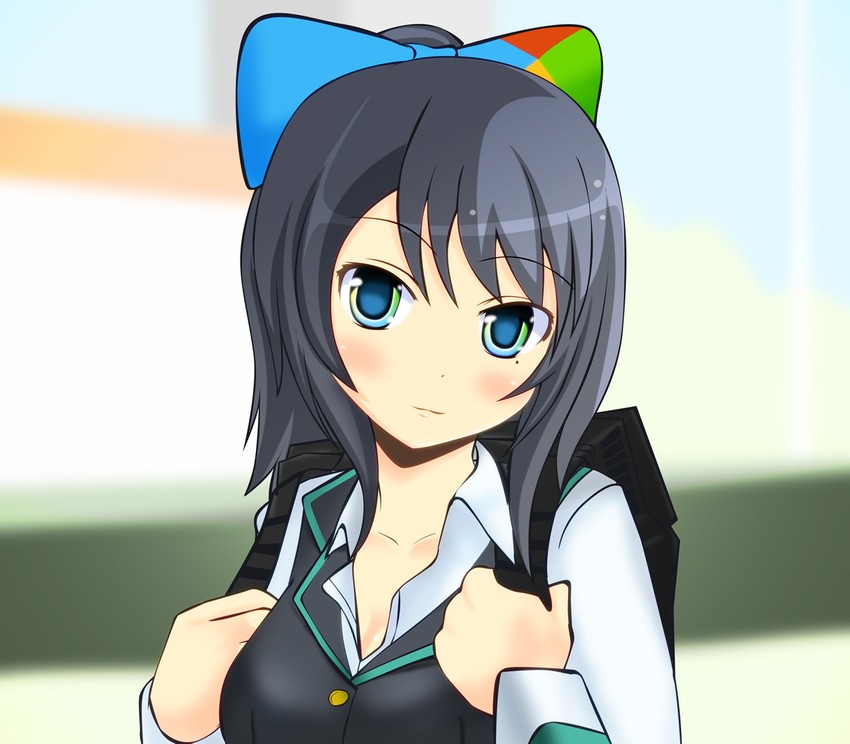 hannah steller and madobe mutsumi (os-tan and 2 more) drawn by shimoogawa