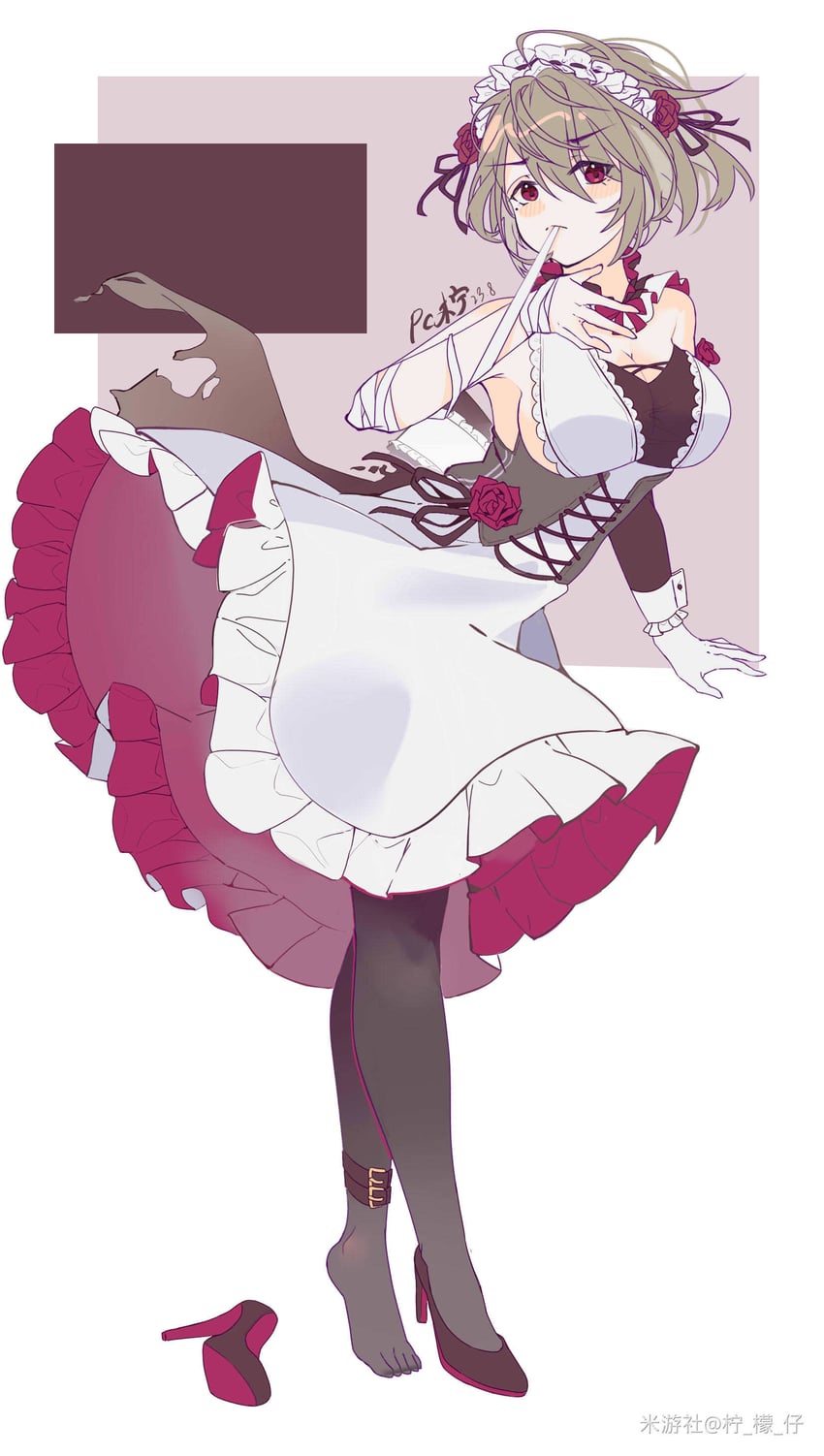rita rossweisse (honkai and 1 more) drawn by pc_ning