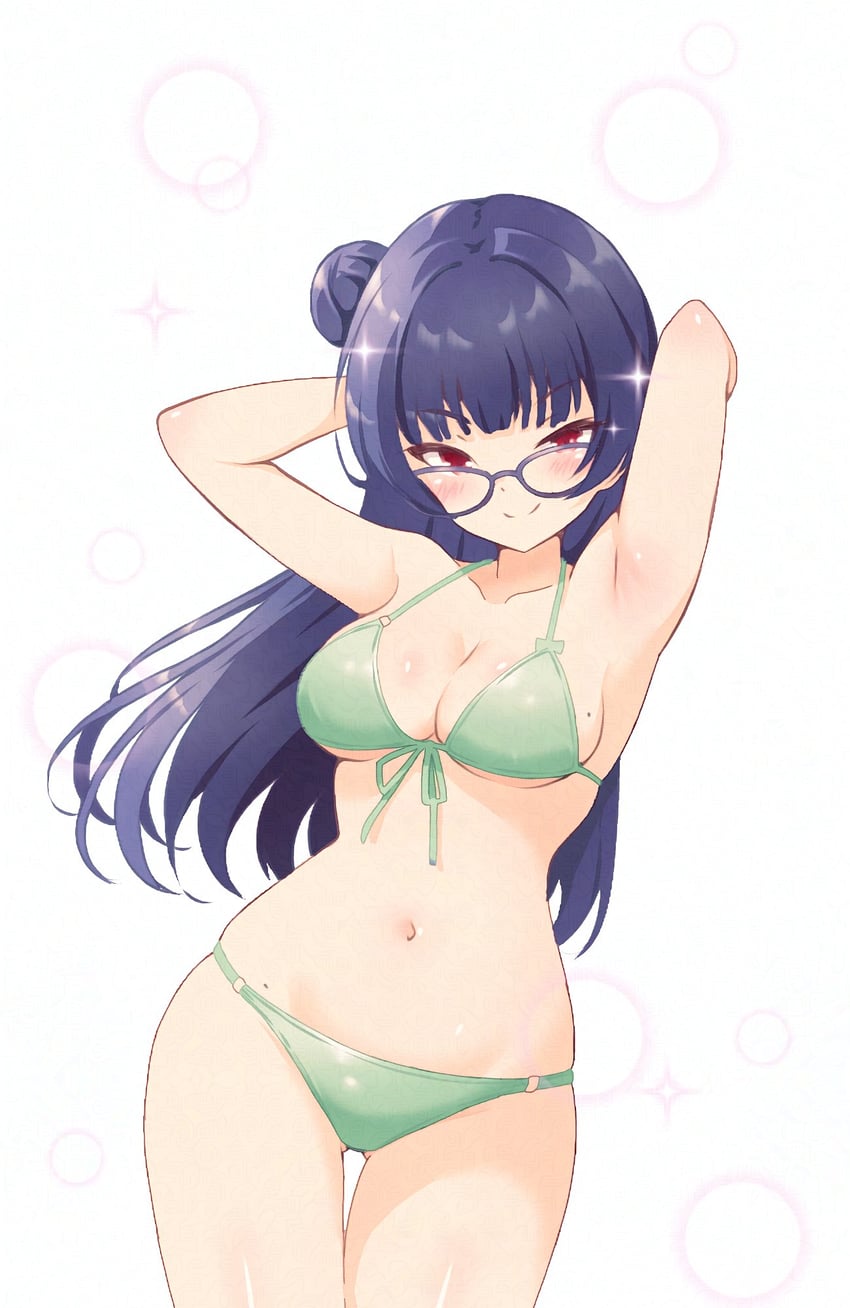 tsushima yoshiko (love live! and 1 more) drawn by hitorilily