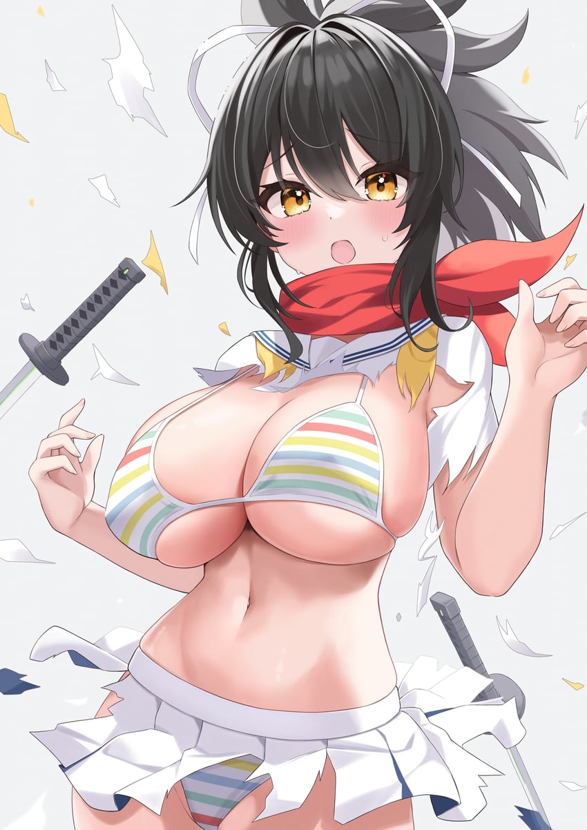 asuka (azur lane and 3 more) drawn by elegant_(sumisumi4268)