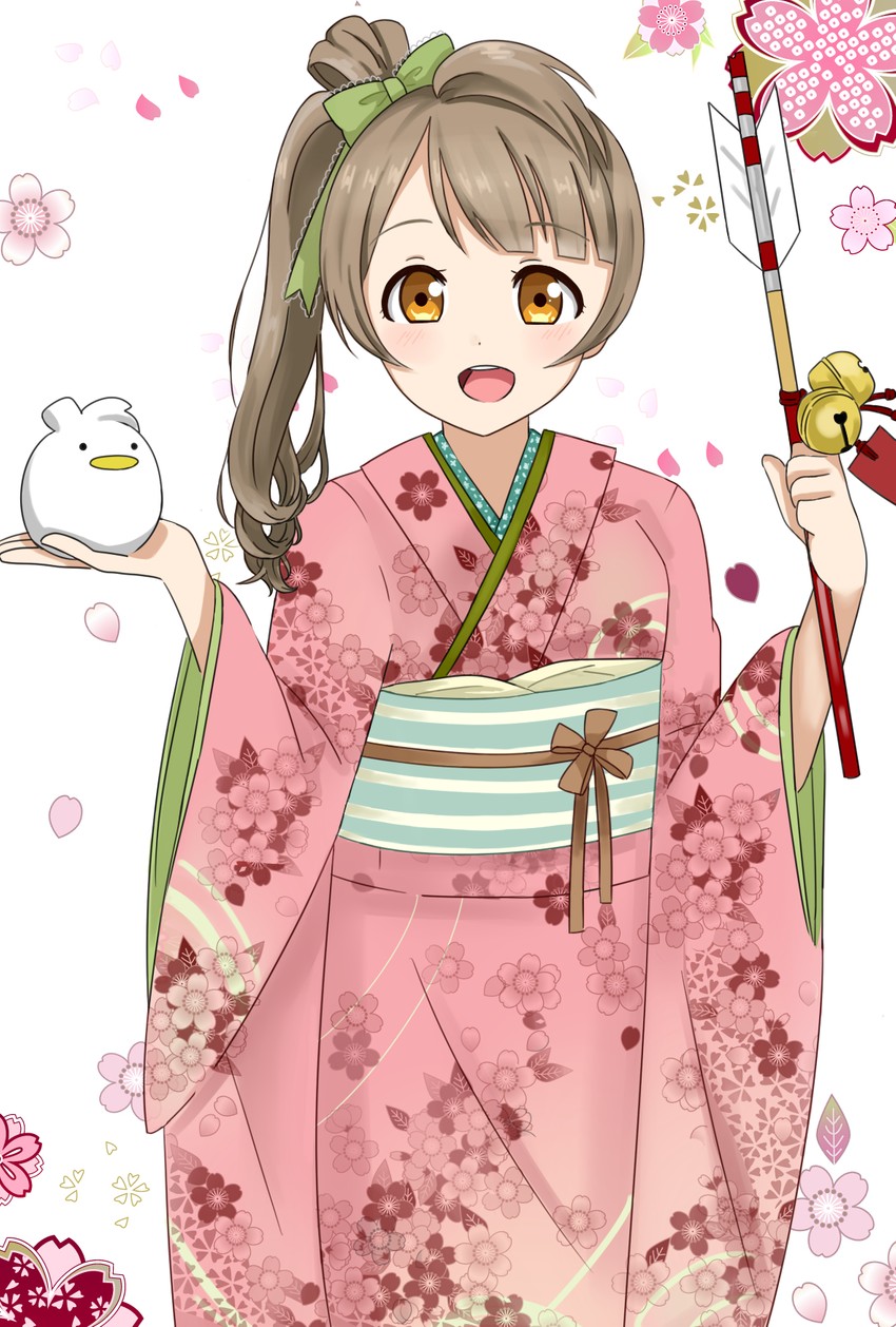 minami kotori (love live! and 1 more) drawn by 319thie
