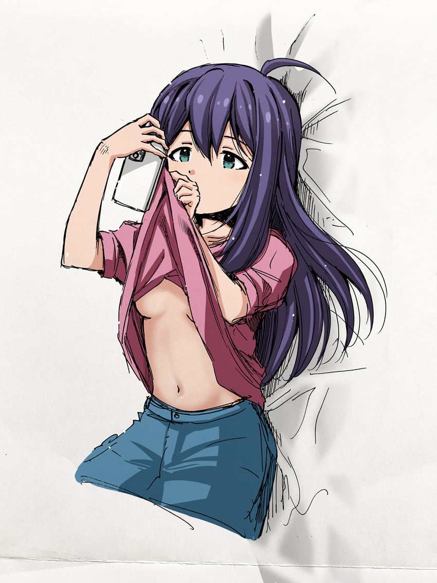 mochizuki anna (idolmaster and 2 more) drawn by matcha_kingyo