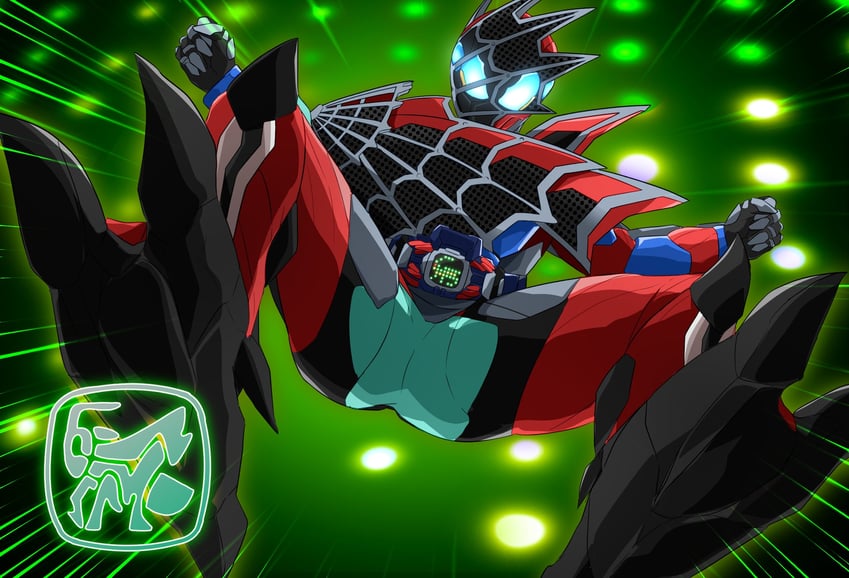 kamen rider demons (kamen rider and 1 more) drawn by miyabi_(037)