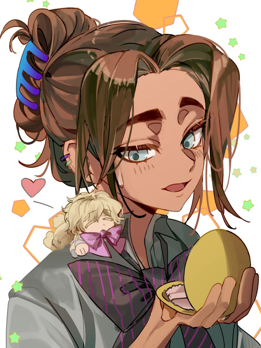 luka and hyuna (alien stage) drawn by xian_qishui