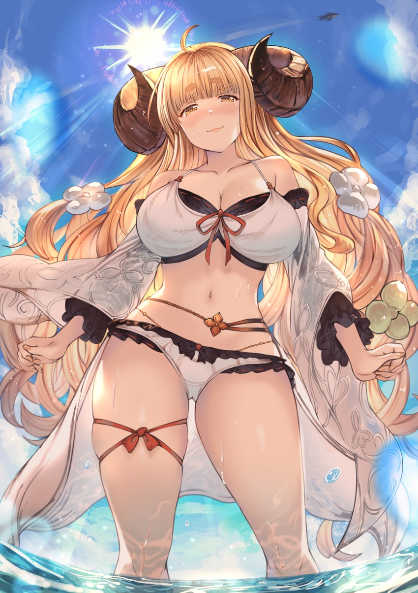 anila (granblue fantasy) drawn by aldehyde