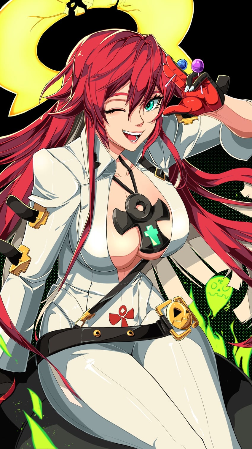 jack-o' valentine (guilty gear and 1 more) drawn by warfakaid