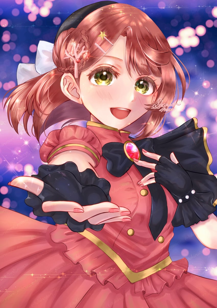 uehara ayumu (love live! and 2 more) drawn by shiratori_moca