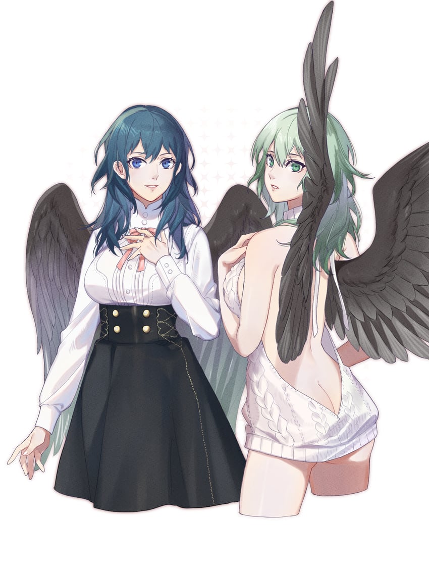 female byleth (fire emblem and 1 more) drawn by clovisxvii