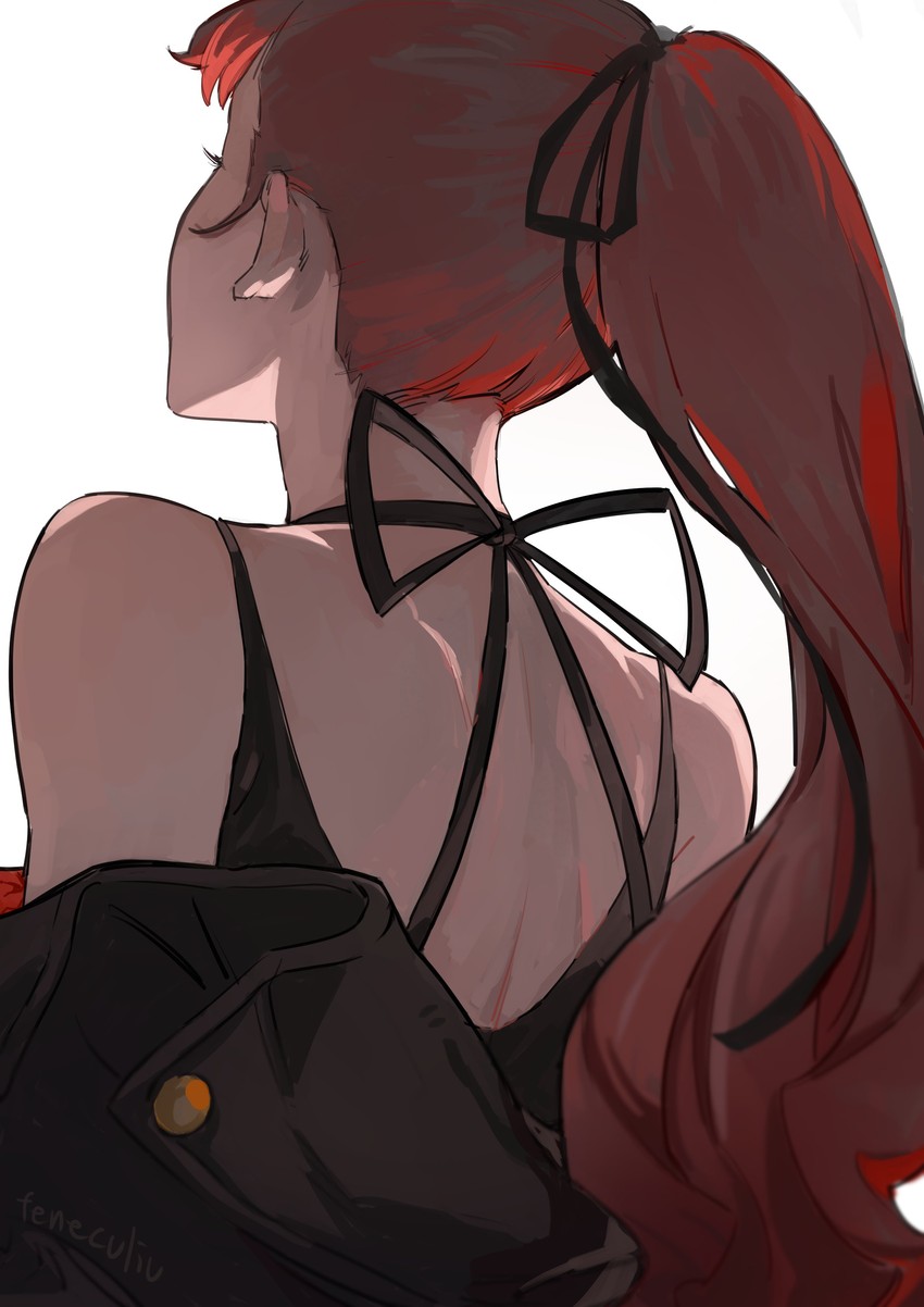 yoshizawa kasumi (persona and 2 more) drawn by fenegar