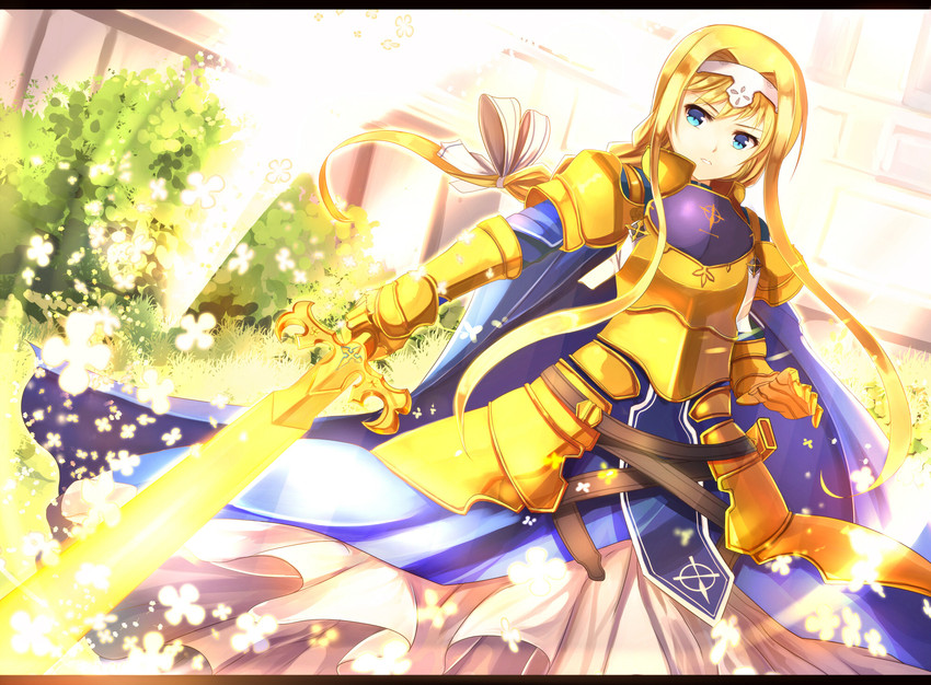 alice zuberg (sword art online and 1 more) drawn by sakura_ani