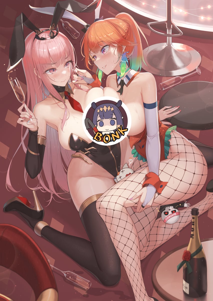 mori calliope, ninomae ina'nis, and takanashi kiara (hololive and 1 more) drawn by eliskalti