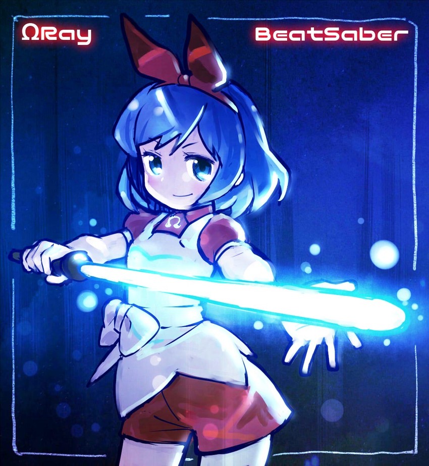 omega ray (omega sisters and 1 more) drawn by sakino_shingetsu