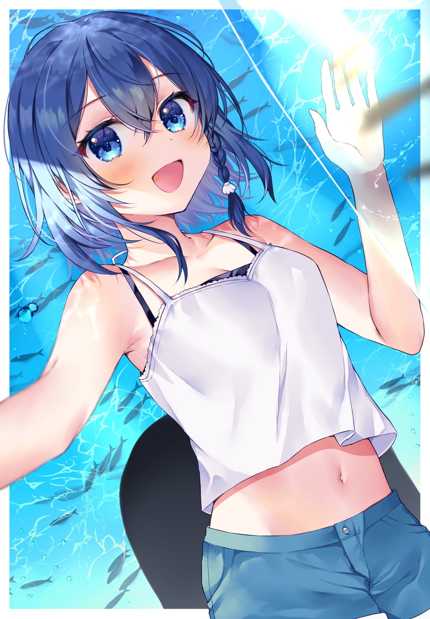 misakino kukuru (shiroi suna no aquatope) drawn by yam_(yamap_mako)