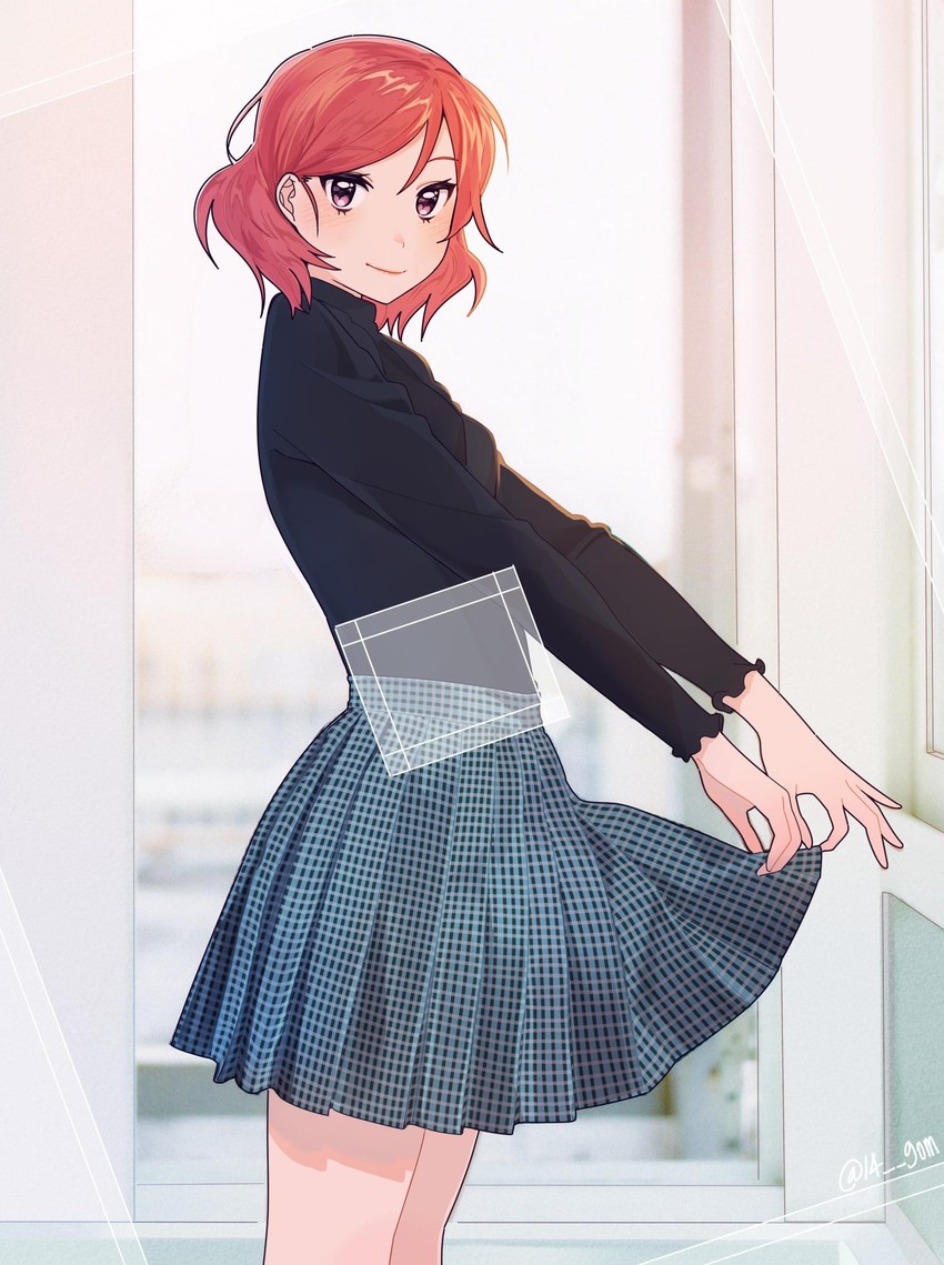 nishikino maki (love live! and 1 more) drawn by 14_(vision5032)