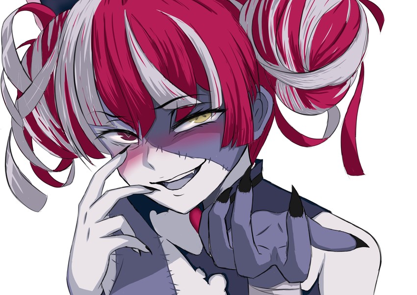kureiji ollie (hololive and 1 more) drawn by makeitezz21