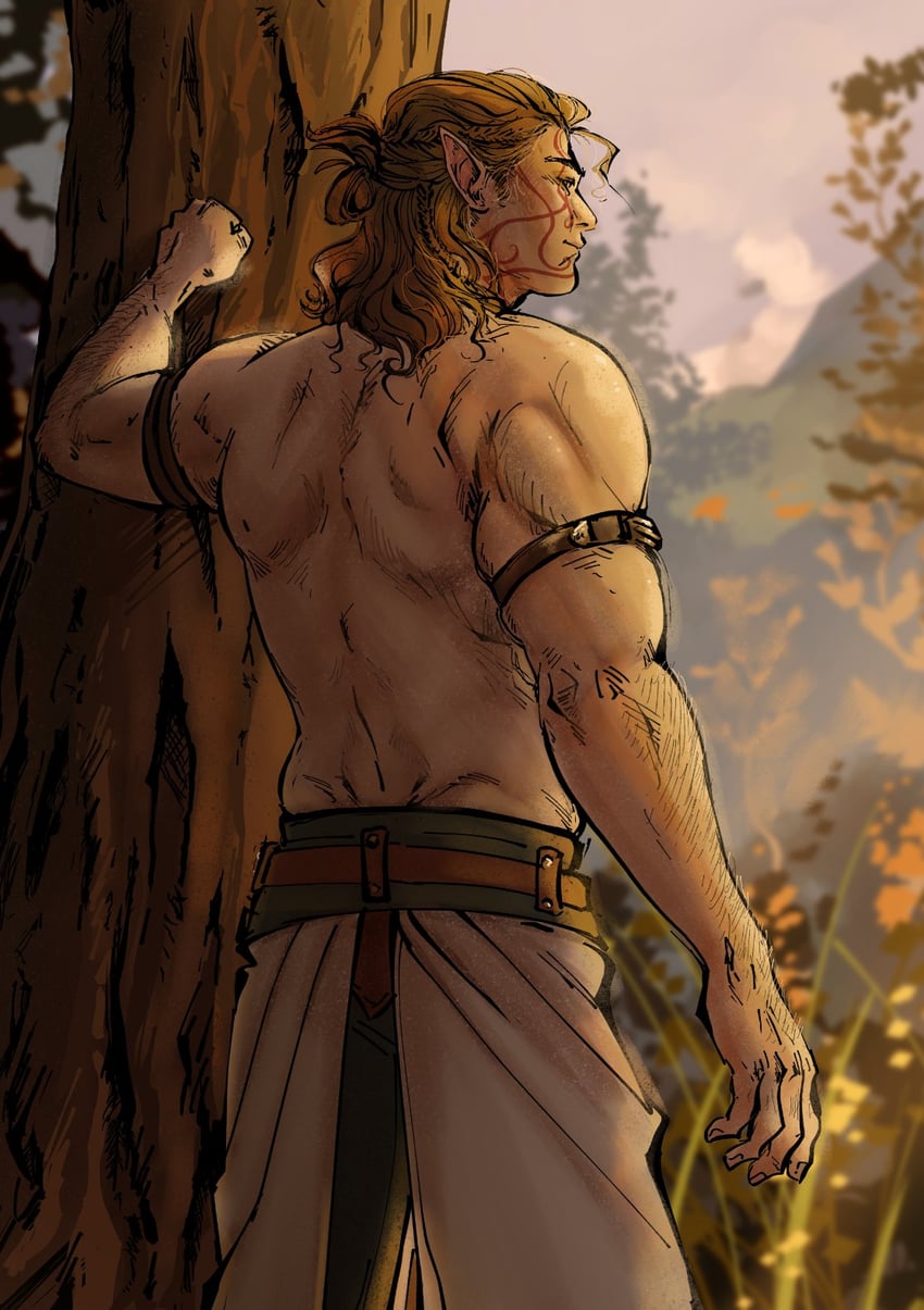 halsin (dungeons & dragons and 2 more) drawn by red_(badassassassin)