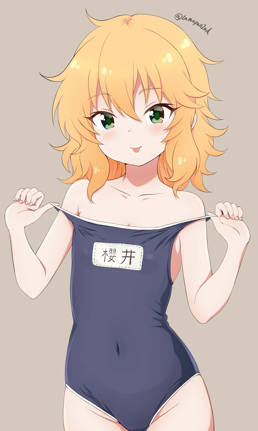 sakurai momoka (idolmaster and 1 more) drawn by tamayan