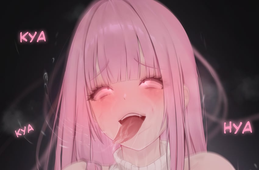 mori calliope (hololive and 1 more) drawn by prab