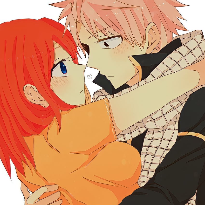 nakano nino and natsu dragneel (go-toubun no hanayome and 1 more)