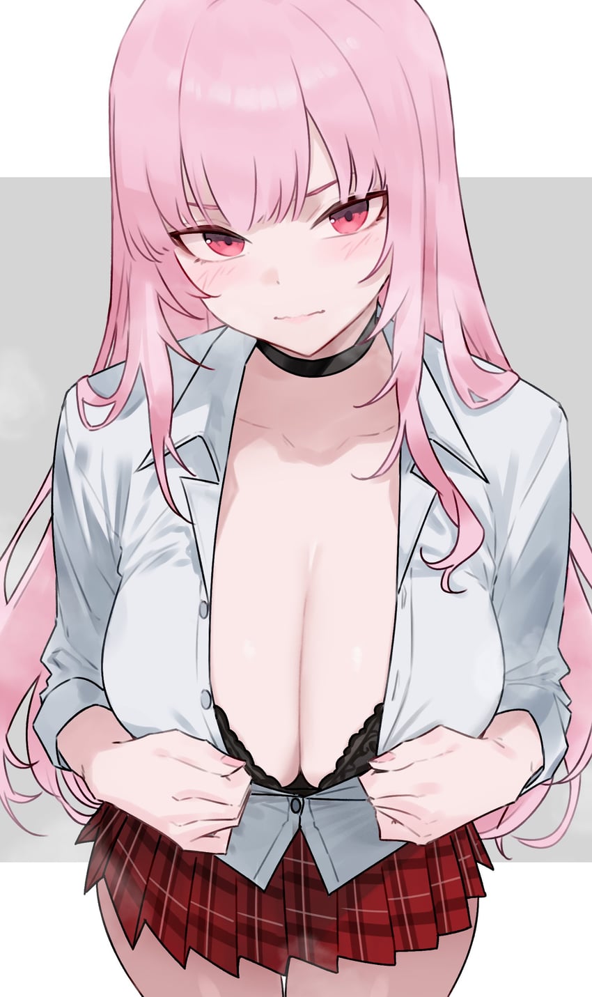 mori calliope (hololive and 1 more) drawn by bluefield