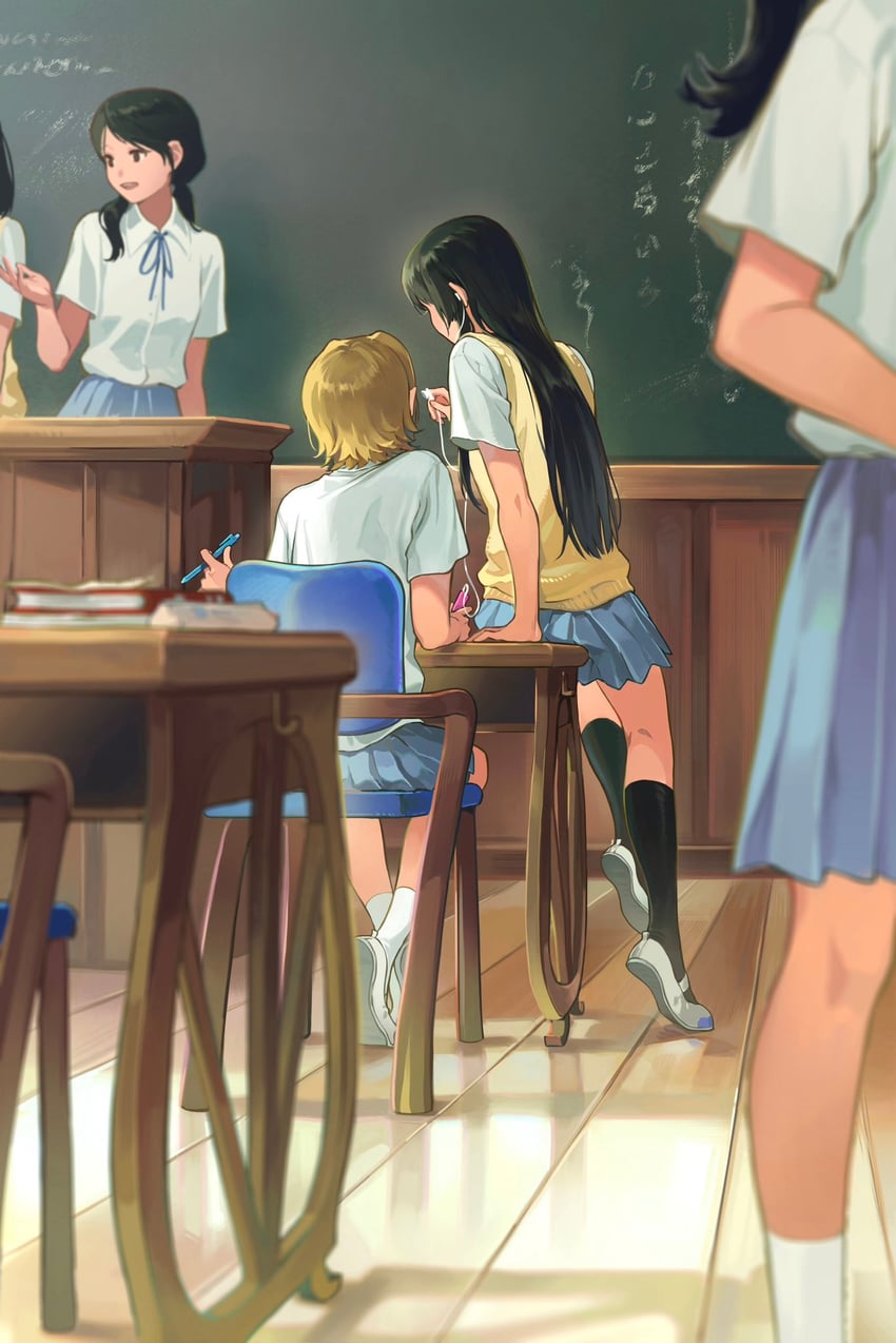 akiyama mio and tainaka ritsu (k-on!) drawn by sann_mingg
