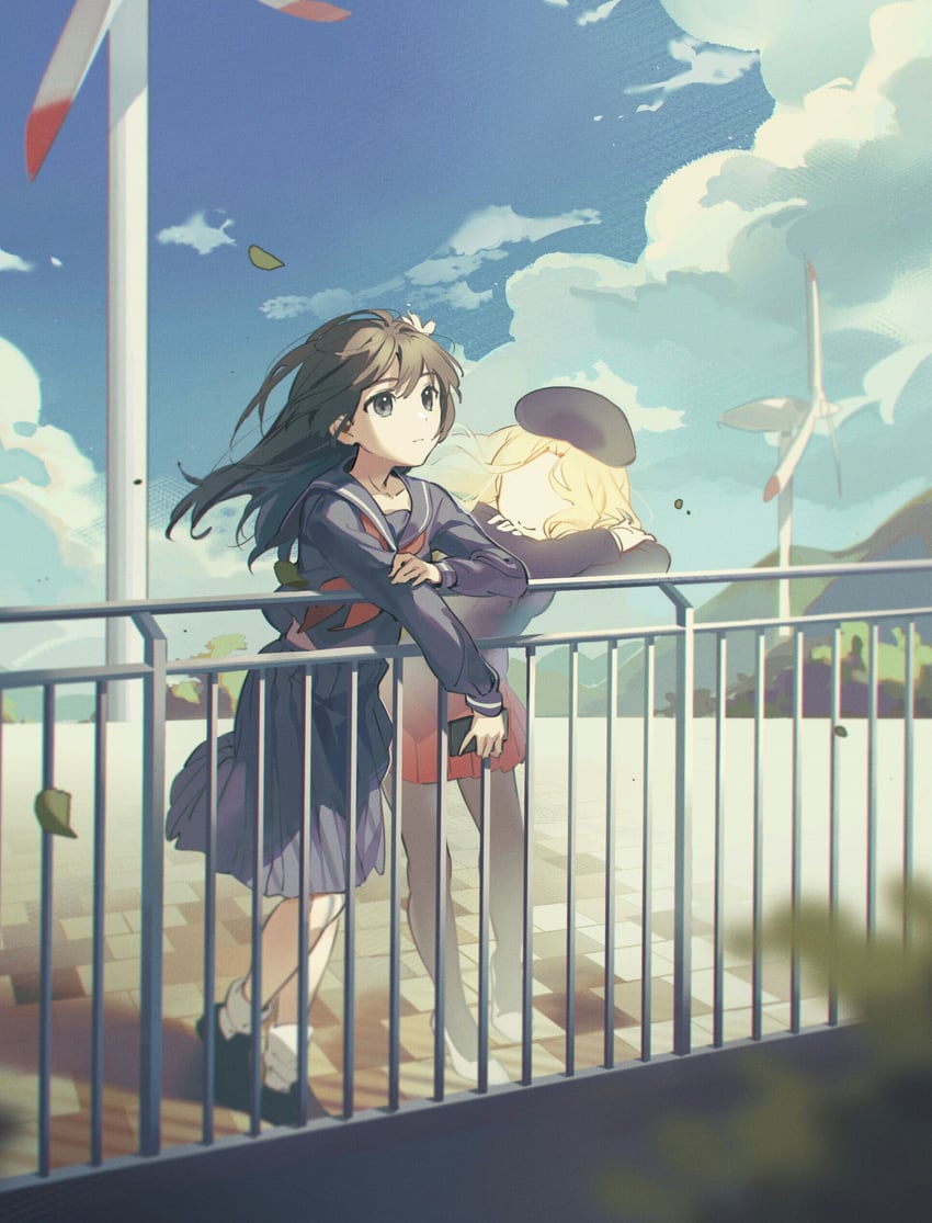 saten ruiko and frenda seivelun (toaru majutsu no index and 2 more) drawn by labixiaohua