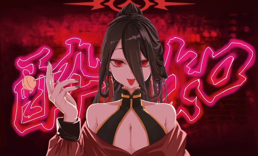 hasumi (blue archive and 1 more) drawn by aooka