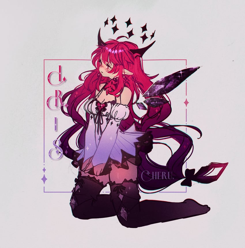 irys (hololive and 1 more) drawn by cheru_(cheruleanart)