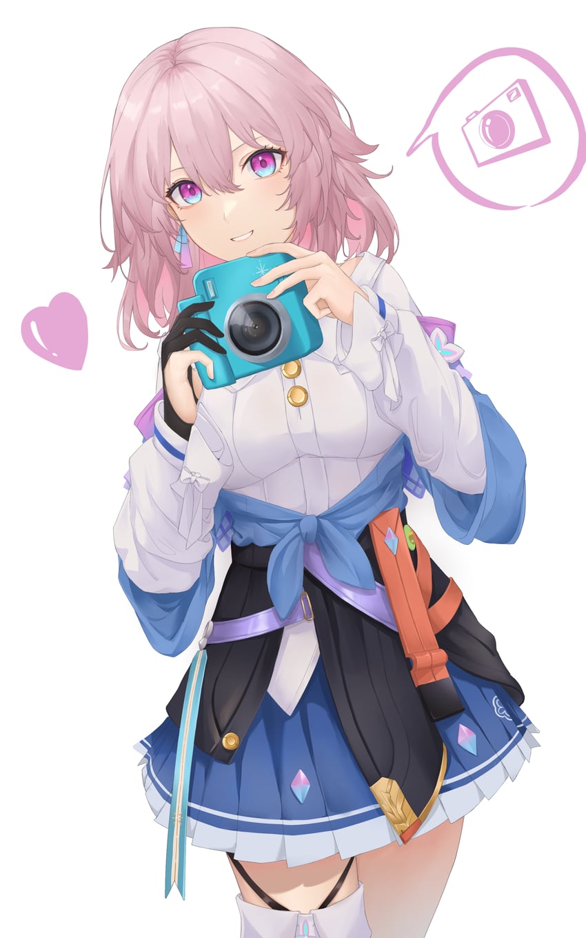march 7th (honkai and 1 more) drawn by kinokoneko