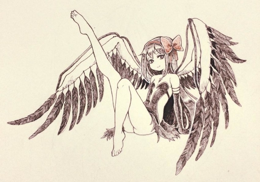 akemi homura and akuma homura (mahou shoujo madoka magica and 1 more) drawn by aebj