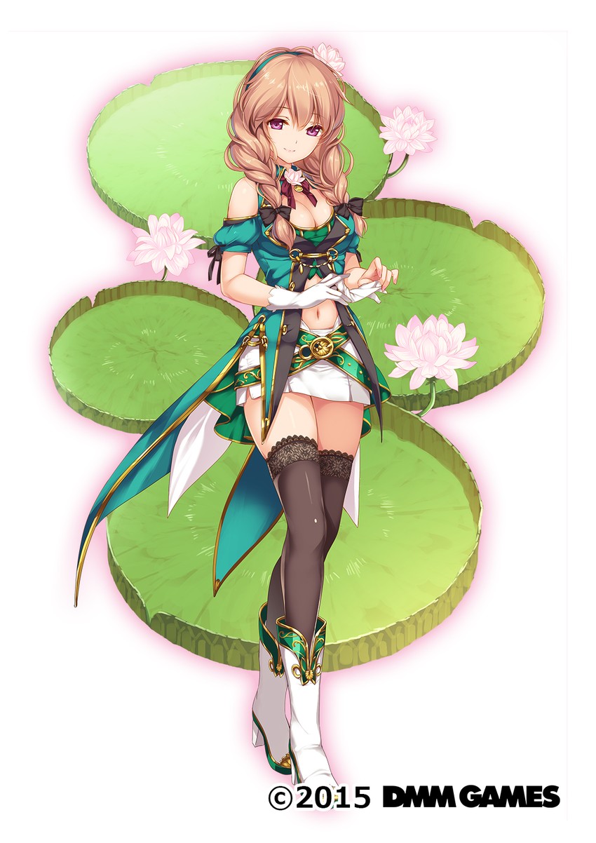 ooonibasu (flower knight girl and 1 more) drawn by monety