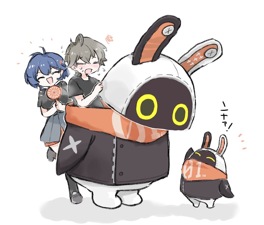 belle, wise, and eous (zenless zone zero) drawn by az79709363