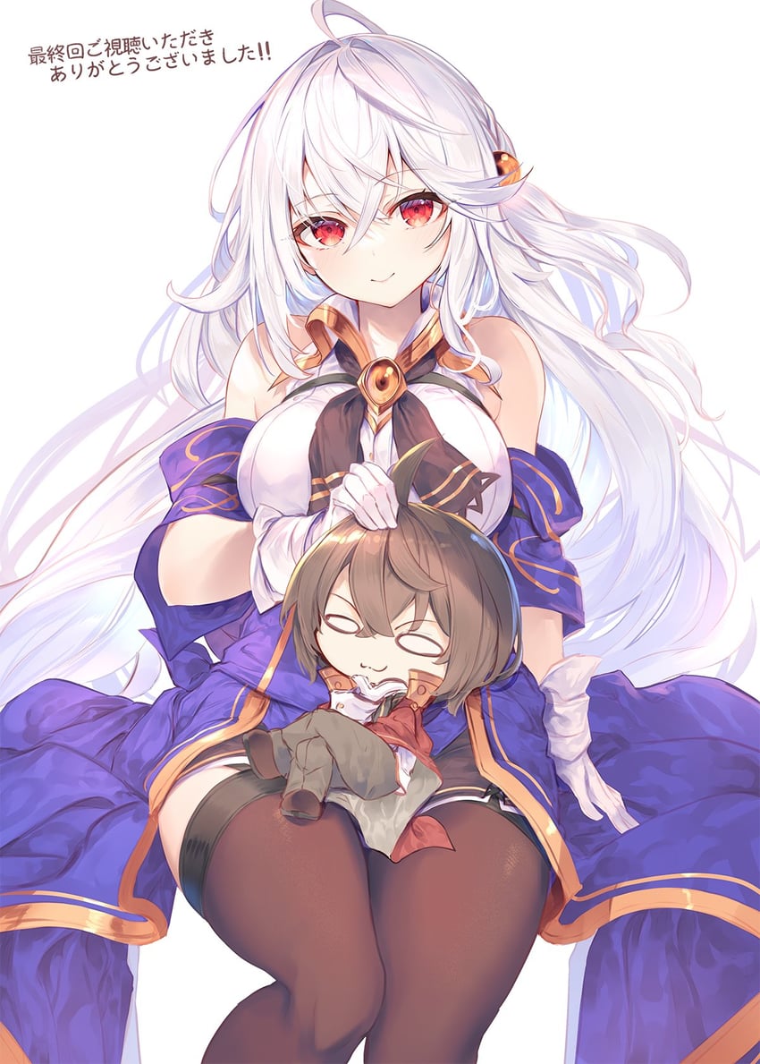 ninym ralei and wein salema arbalest (tensai ouji no akaji kokka saiseijutsu) drawn by fal_maro
